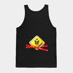 Warning Tank Top